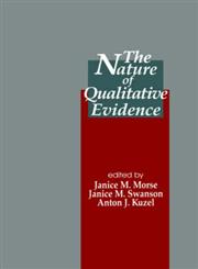 The Nature of Qualitative Evidence,0761922857,9780761922858