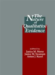 The Nature of Qualitative Evidence,0761922857,9780761922858