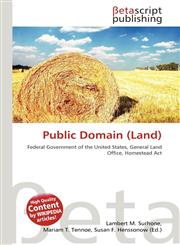 Public Domain (Land),6134770590,9786134770590