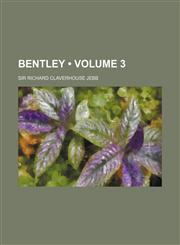 Bentley (Volume 3),1154077039,9781154077032