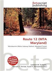 Route 12 (MTA Maryland),6135057200,9786135057201
