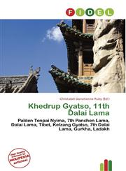 Khedrup Gyatso, 11th Dalai Lama,6135937545,9786135937541