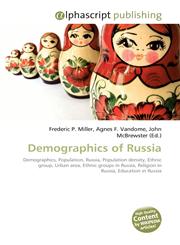 Demographics of Russia,6130286724,9786130286729