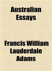Australian Essays,1155122968,9781155122960