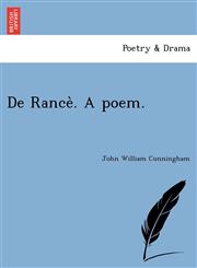 De Rancè. A poem.,1241733171,9781241733179