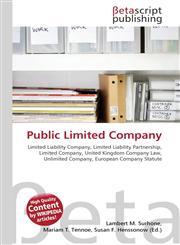 Public Limited Company,6130315074,9786130315078