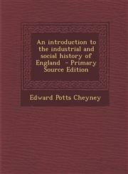 Introduction to the Industrial and Social History of England,1287661890,9781287661894