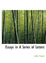 Essays in a Series of Letters,1117379418,9781117379418
