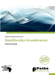 Nautilocalyx Ecuadoranus,6138713869,9786138713869