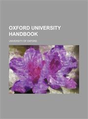 Oxford University handbook,1458895173,9781458895172