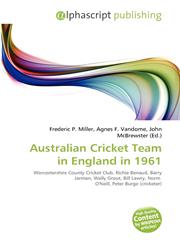 Australian Cricket Team in England in 1961,6135598538,9786135598537