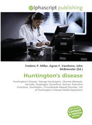 Huntington's Disease,6130026463,9786130026462