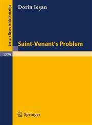 Saint-Venant's Problem,3540183612,9783540183617