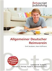 Allgemeiner Deutscher Reimverein,6135143565,9786135143560