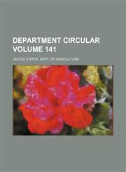 Department circular Volume 141,1155000617,9781155000619