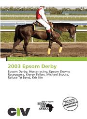 2003 Epsom Derby,6135667092,9786135667097