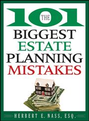 The 101 Biggest Estate Planning Mistakes,0470375035,9780470375037
