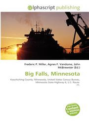 Big Falls, Minnesota,6134350168,9786134350167