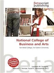 National College of Business and Arts,6136041804,9786136041803