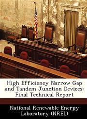 High Efficiency Narrow Gap and Tandem Junction Devices Final Technical Report,1249133424,9781249133421