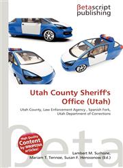 Utah County Sheriff's Office (Utah),6136440113,9786136440118