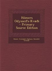 Homers Odysseifs-Kvaeoi - Primary Source Edition,1287925693,9781287925699