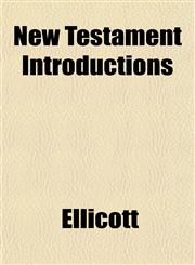 New Testament Introductions,1153057255,9781153057257