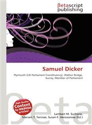Samuel Dicker,6135385100,9786135385106