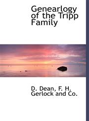 Genearlogy of the Tripp Family,1140407813,9781140407812