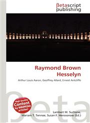 Raymond Brown Hesselyn,6135385550,9786135385557