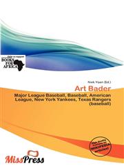 Art Bader,6137418170,9786137418178