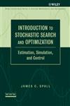 Introduction to Stochastic Search and Optimization Estimation, Simulation, and Control,0471330523,9780471330523