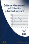 Software Measurement and Estimation A Practical Approach,0471676225,9780471676225