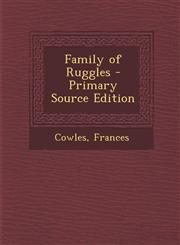 Family of Ruggles - Primary Source Edition,1294451383,9781294451389
