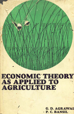 Economic Theory as Applied to Agriculture