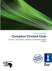 Compton Cricket Club,6201170456,9786201170452
