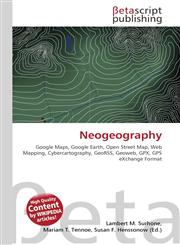 Neogeography,6130317824,9786130317829