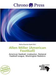 Allen Miller (American Football),6139730171,9786139730179
