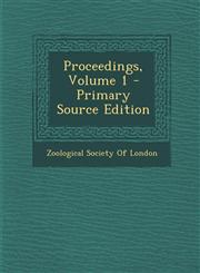 Proceedings, Volume 1,1289746966,9781289746964