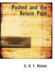 Pushed and the Return Push,1116808692,9781116808698