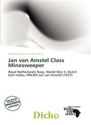 Jan van Amstel Class Minesweeper,6138229231,9786138229230