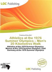 Athletics at the 1976 Summer Olympics - Men's 20 Kilometres Walk,6138130774,9786138130772