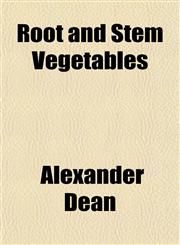Root and Stem Vegetables,1152162543,9781152162549