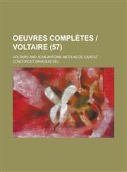 Oeuvres Completes - Voltaire (57 ),1154679209,9781154679205