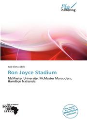 Ron Joyce Stadium,613918472X,9786139184729