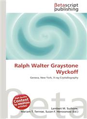 Ralph Walter Graystone Wyckoff,6133383240,9786133383241