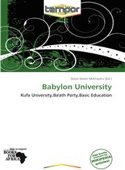 Babylon University,6137961346,9786137961346