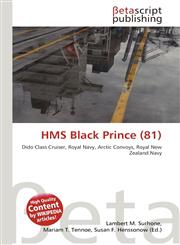 HMS Black Prince (81),6132396233,9786132396235