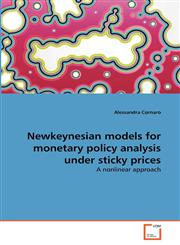 Newkeynesian models for monetary policy analysis under sticky prices,363928416X,9783639284164