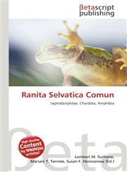 Ranita Selvatica Comun,613478785X,9786134787857
